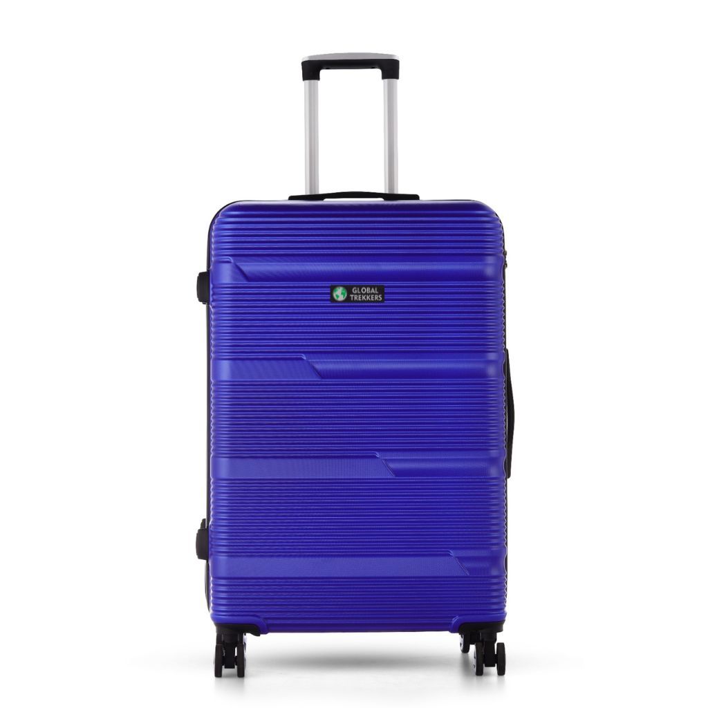 Luggage Suitcase 4 Wheels Trolley Bags for Travel Royal  Blue 24 inche