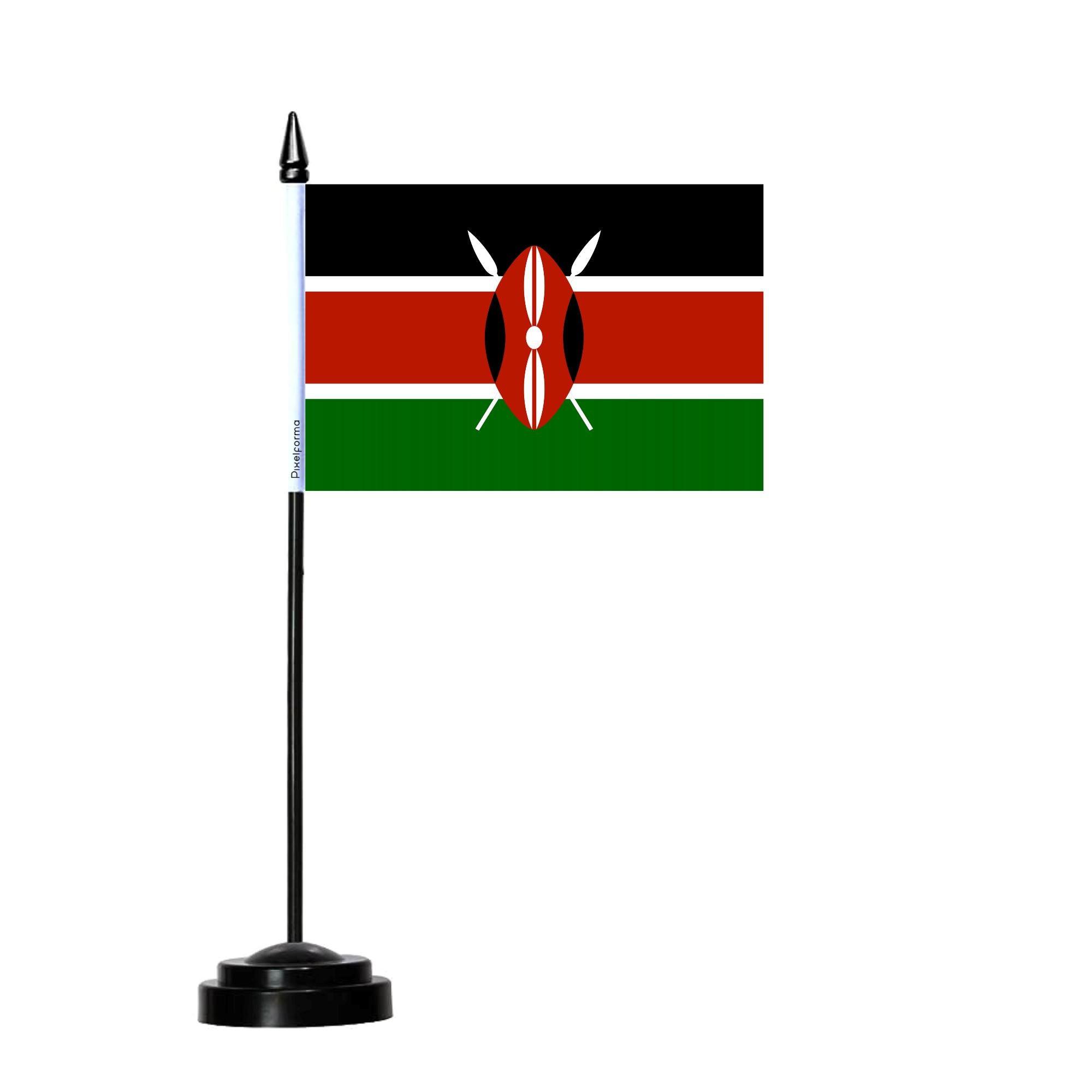 Drapeau de Table du Kenya