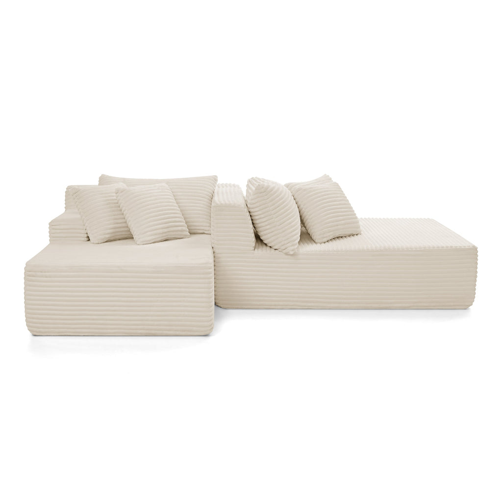 Two-seater lazy sofa lounge chair,Compressed sofa no assembly