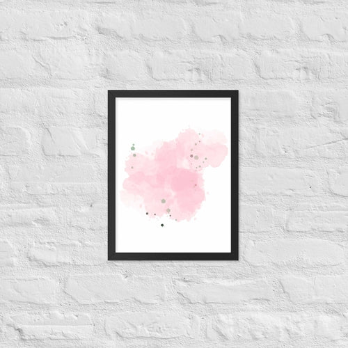 Cotton Candy Dreams Framed matte paper poster