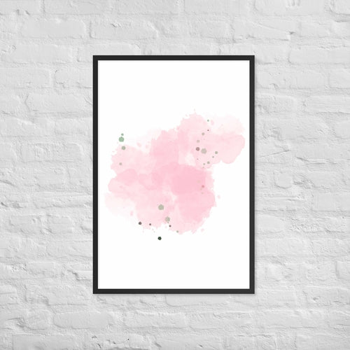 Cotton Candy Dreams Framed matte paper poster