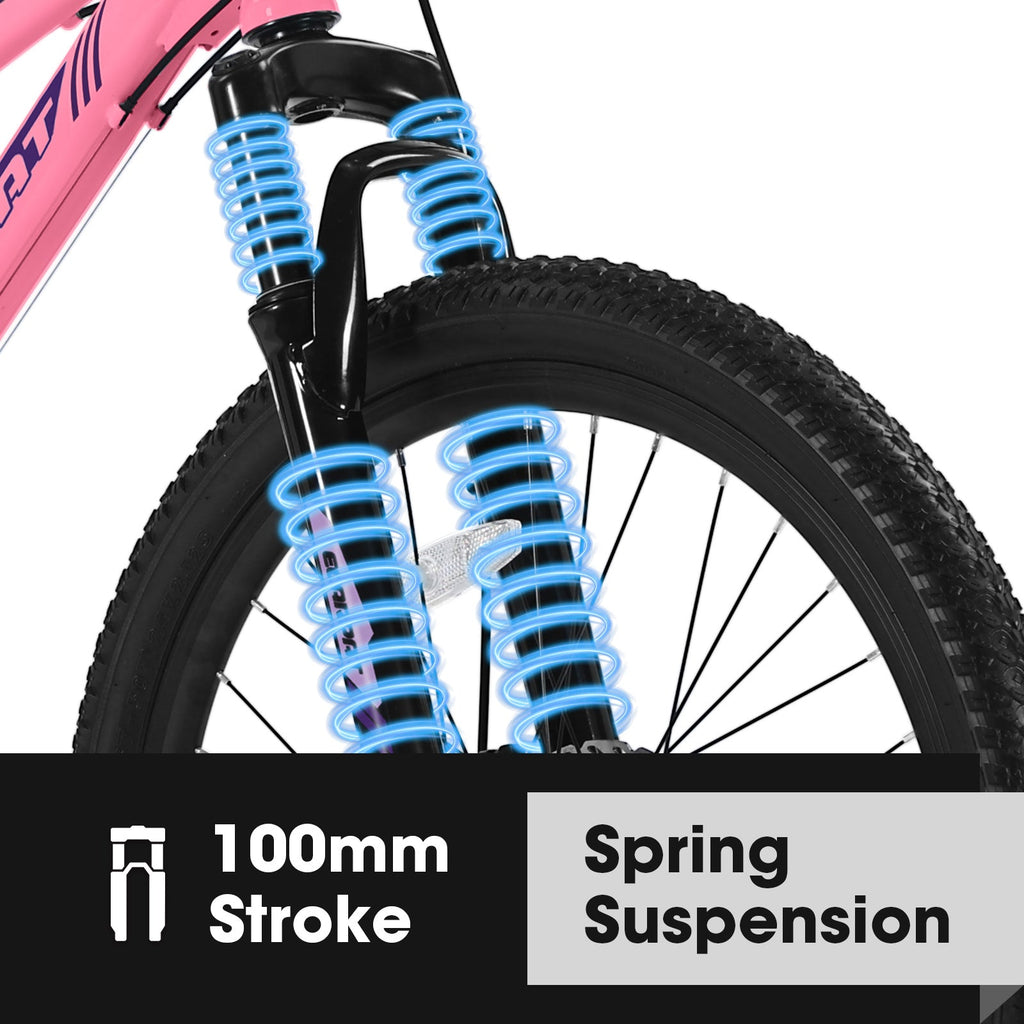 Carpat™ City-Cruizer – 26" Pink Trail Bike for Women & Teens