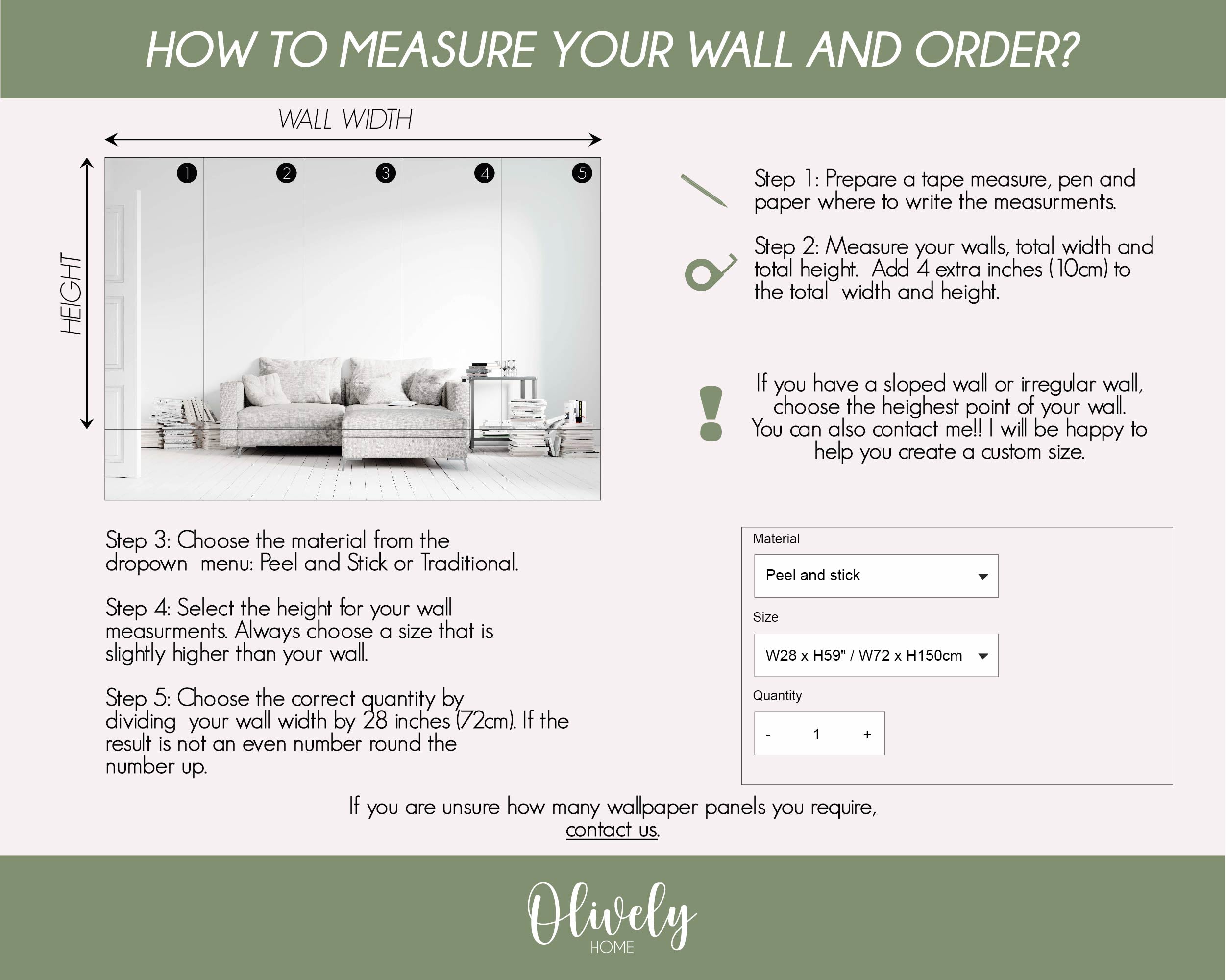 Rose and daisy pattern wallpaper