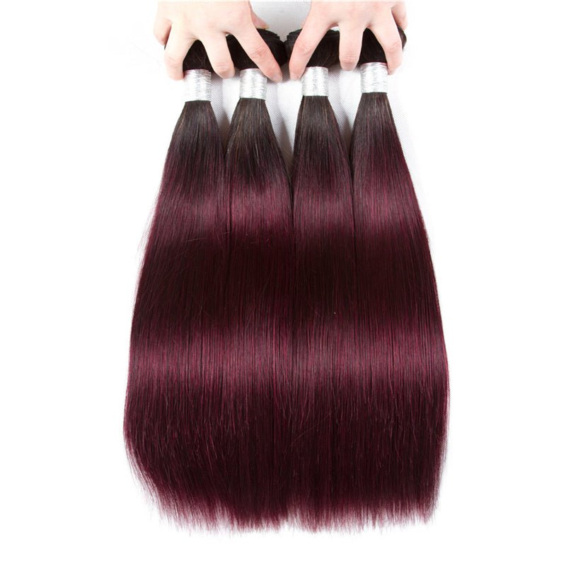 10A Grade 99j Straight Hair 1B/99J BUNDLES with 4x4 CLOSURES & FRONT - Mein ShopCerise Alfie10A Grade 99j Straight Hair 1B/99J BUNDLES with 4x4 CLOSURES & FRONT