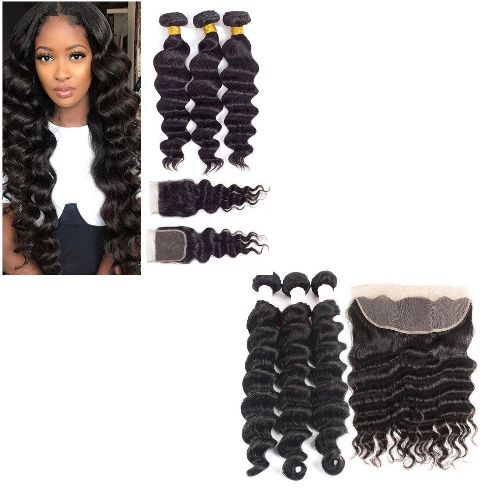 10A Grade 3/4 Loose Body Wave bundles with 4x4 Closures &13x4 Frontal - Mein ShopCerise Alfie10A Grade 3/4 Loose Body Wave bundles with 4x4 Closures &13x4 Frontal