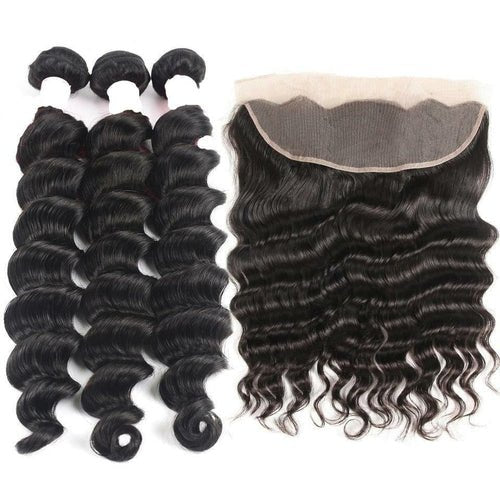 10A Grade 3/4 Loose Body Wave bundles with 4x4 Closures &13x4 Frontal - Mein ShopCerise Alfie10A Grade 3/4 Loose Body Wave bundles with 4x4 Closures &13x4 Frontal