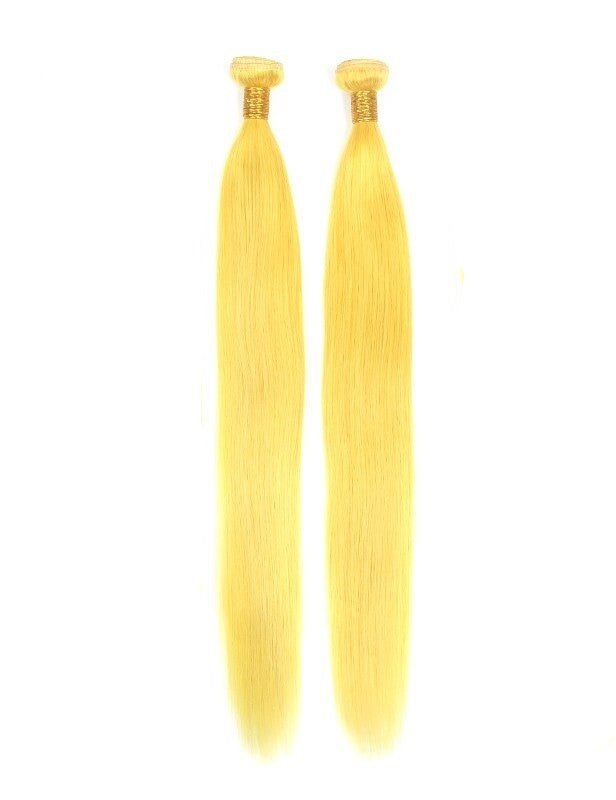 Yellow 10A Grade 1B/Yellow Straight 3/4 BUNDLES with CLOSURES & FRON - Mein ShopCerise AlfieYellow 10A Grade 1B/Yellow Straight 3/4 BUNDLES with CLOSURES & FRON