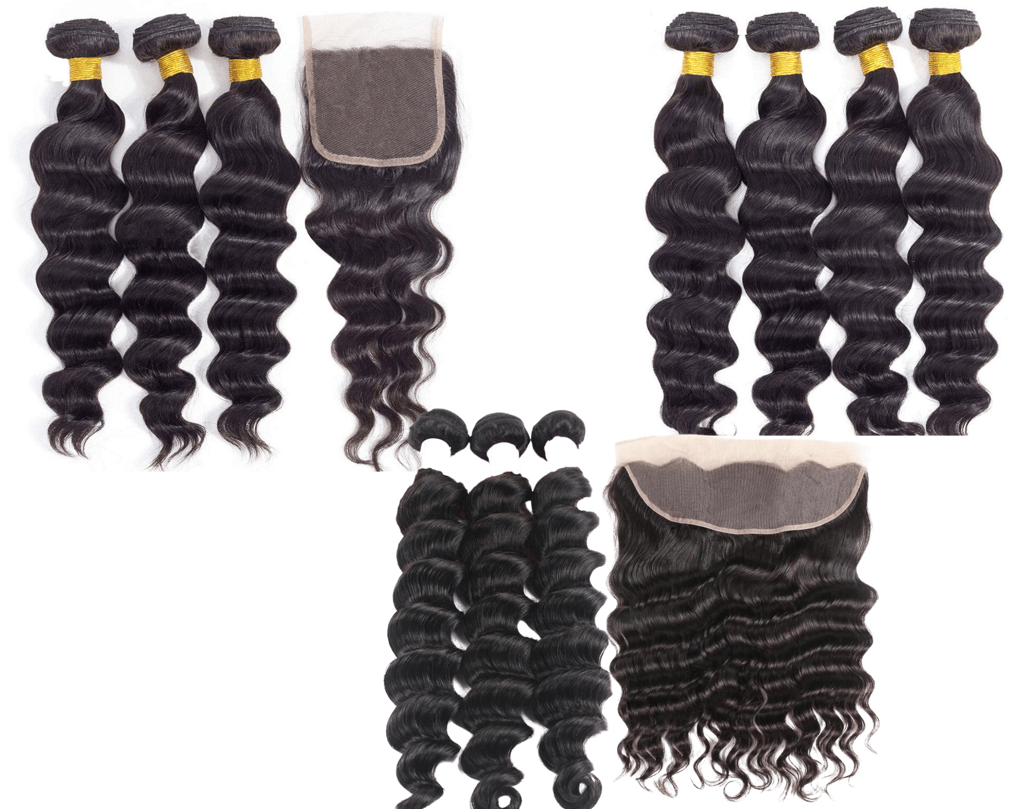 10A Grade 3/4 Loose Body Wave bundles with 4x4 Closures &13x4 Frontal - Mein ShopCerise Alfie10A Grade 3/4 Loose Body Wave bundles with 4x4 Closures &13x4 Frontal