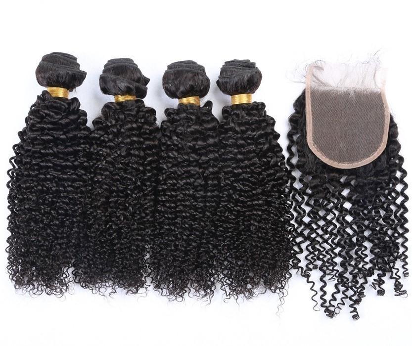 10A Grade 3/4 Kinky Curly Human Hair bundles with 4x4 Closures & 13x4 - Mein ShopCerise Alfie10A Grade 3/4 Kinky Curly Human Hair bundles with 4x4 Closures & 13x4